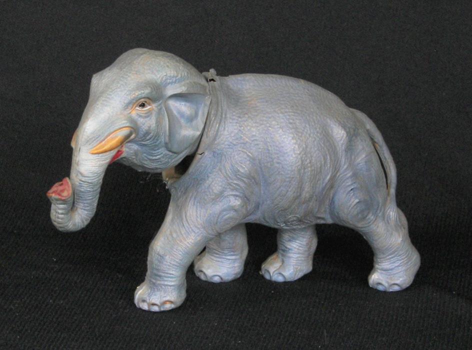 Vintage Celluloid Bobblehead Elephant. Japan.