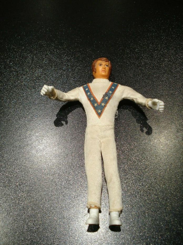 Vintage Evel Knievel Action Figure ideal toy 1972 first edition without belt
