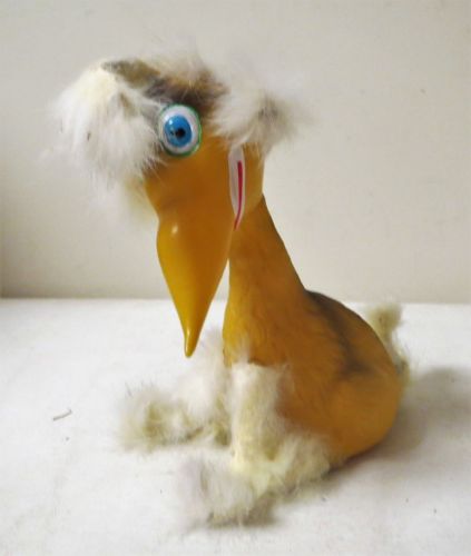 Vintage 1968 DR. SEUSS POYNTER PRODUCTS MERRY MENAGERIE Yellow Bird NM WITH TAG