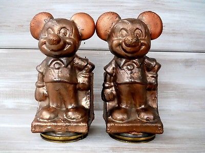 NOS PAIR  Walt Disney Productions Mickey Mouse Toy Mold Play Pal Never Used