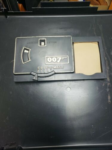 Vintage 1965 James Bond 007 Code O Matic From Attache Case MPC Gilbert #23