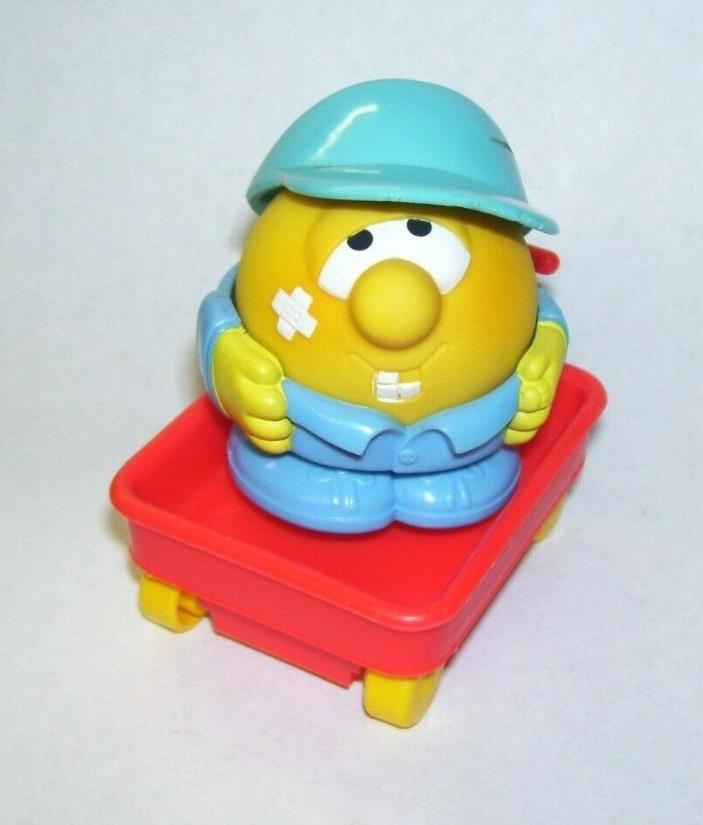 Nerfuls Toy Figure in Wagon with Bandaid 1985 Parker Bros