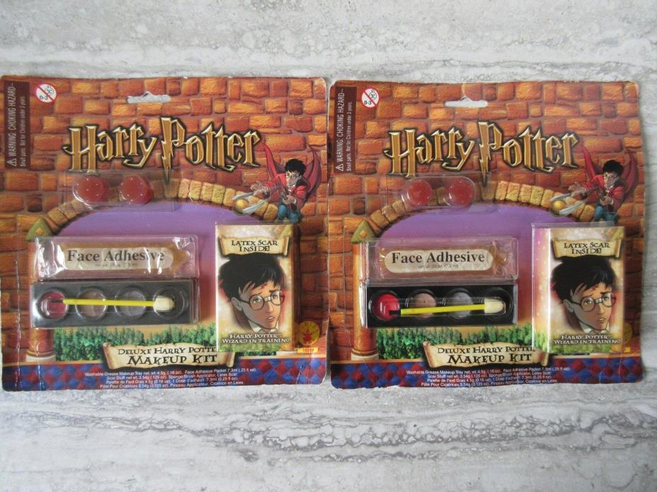 Two 2001 Harry Potter Deluxe Makeup Kits