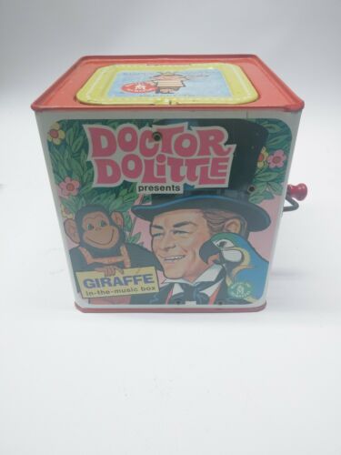 1967 DOCTOR DOLITTLE JACK - IN - THE BOX Mattel Giraffe