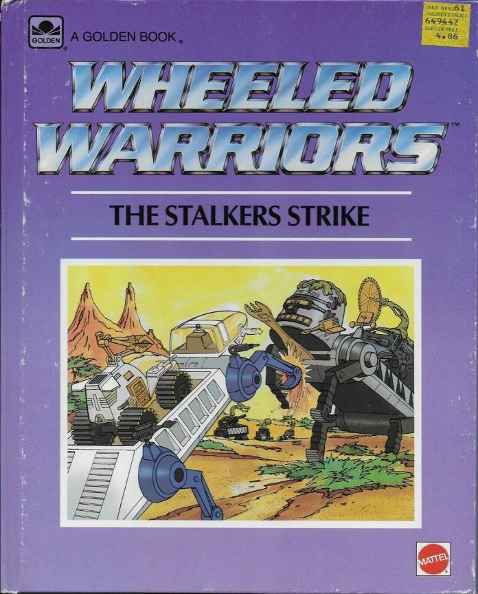VINTAGE WHEELED WARRIORS THE STALKERS STRIKE 1985 42 color pgs VERY CLEAN