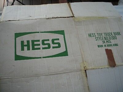 Ideal Vintage Toy Truck HESS Truck CASE BOX ONLY 1985 Release First Hess Truck