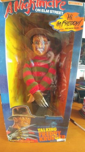 1989 Freddy Krueger Nightmare On Elm Street Talking Doll Matchbox Toys