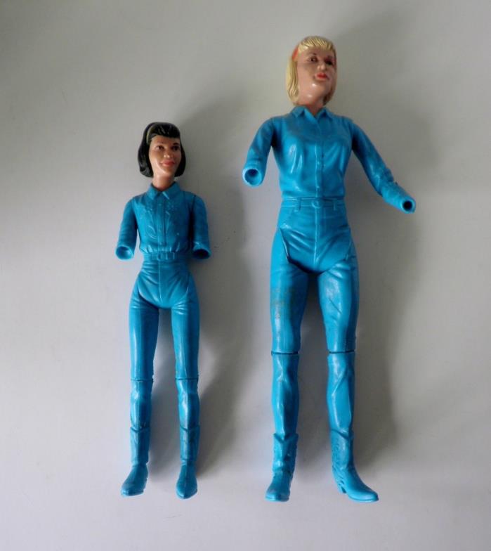 Vintage 1965 Marx Johnny West Jane And Josie West Action Figure Doll - Parts