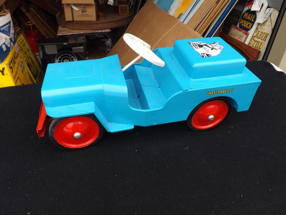 Vintage Restored Custom Roy Rogers Nellybelle Ride On Jeep
