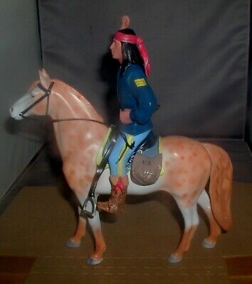 Custom Hartland Chato Apache Cavalry Scout 1886 Pro Painted