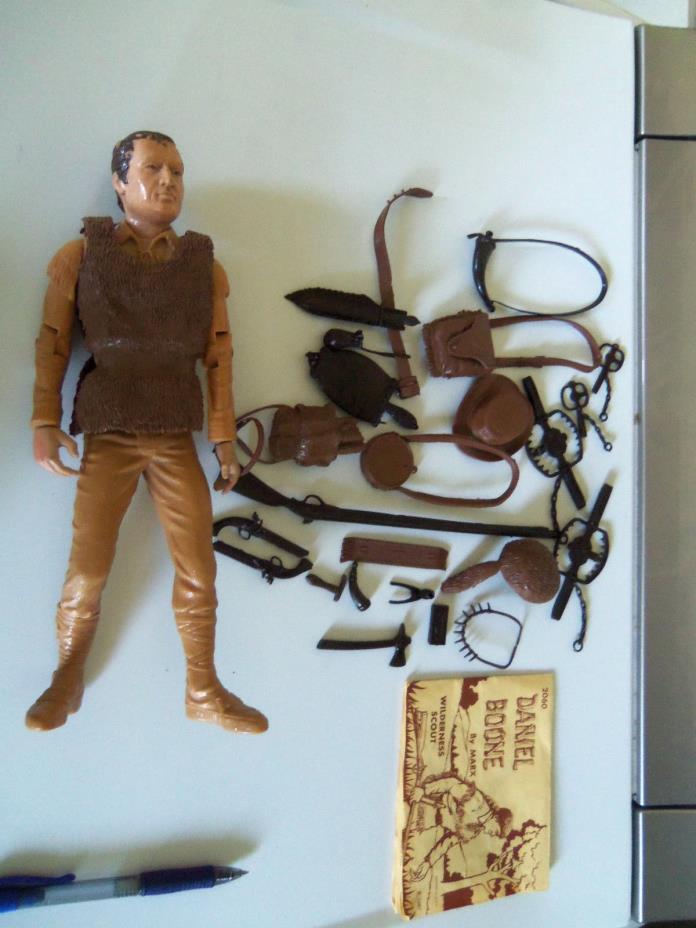 Marx Daniel Boone Wilderness scout #2060, 1964 missing 1 accessory