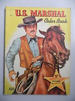 U.S. Marshall Coloring Book Samuel Lowe Canada 1960 Unused 55 pages Rare