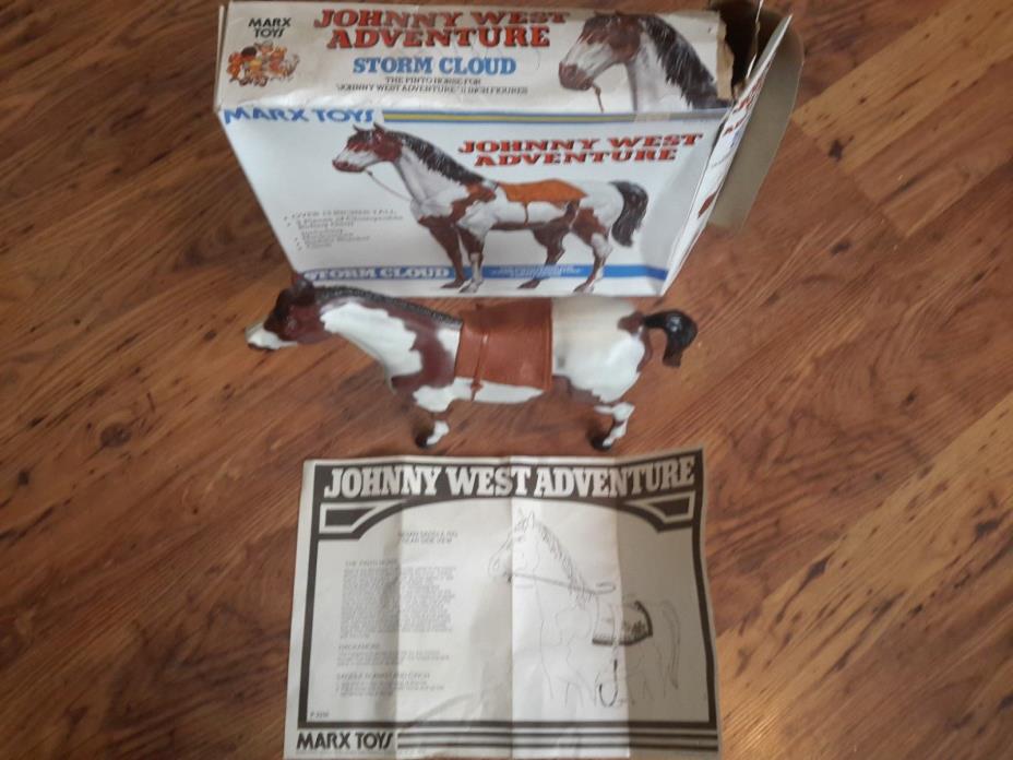 MARX JOHNNY  WEST  ADVENTURE STORM CLOUD WITH ORIGINAL BOX  AND INSERTS