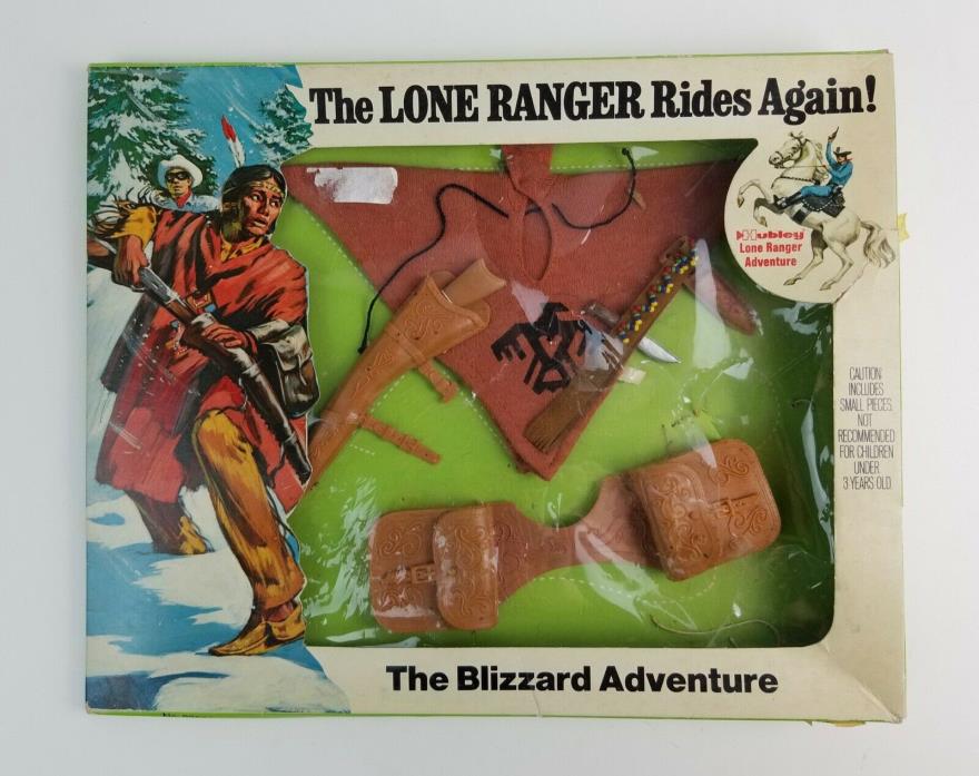 Vintage 1973 Hubley The Lone Ranger Blizzard Adventure Accessories new unopened