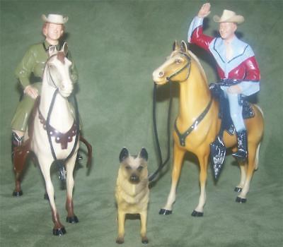 VINTAGE 1950'S HARTLAND ROY ROGERS, DALE EVENS & BULLET