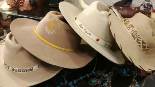 Lot of Vintage Roy Rogers and Dale Evans Western Hats from the Museum