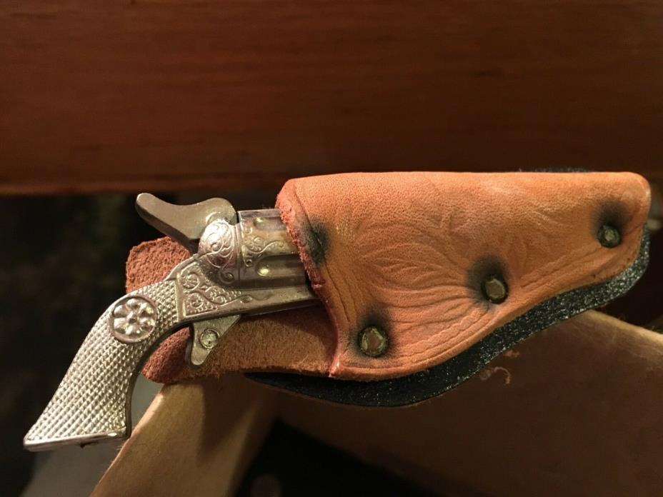 Antique Toy Holster with Colt 45