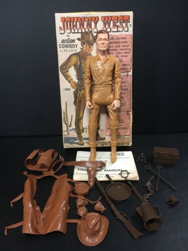 Marx Johnny West Action Cowboy - Vintage In box