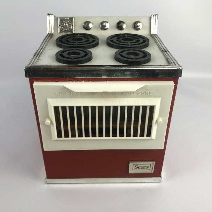 Vintage Junior Chef Easy Bake Oven & Stove 6914 Tested And Working