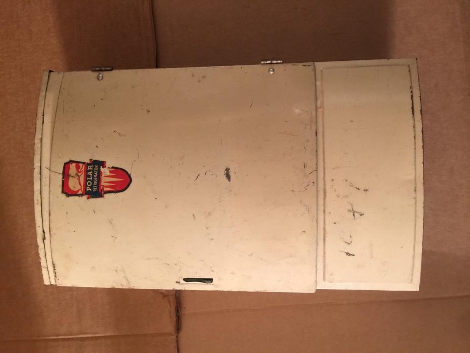 Vintage metal Polar refregerator