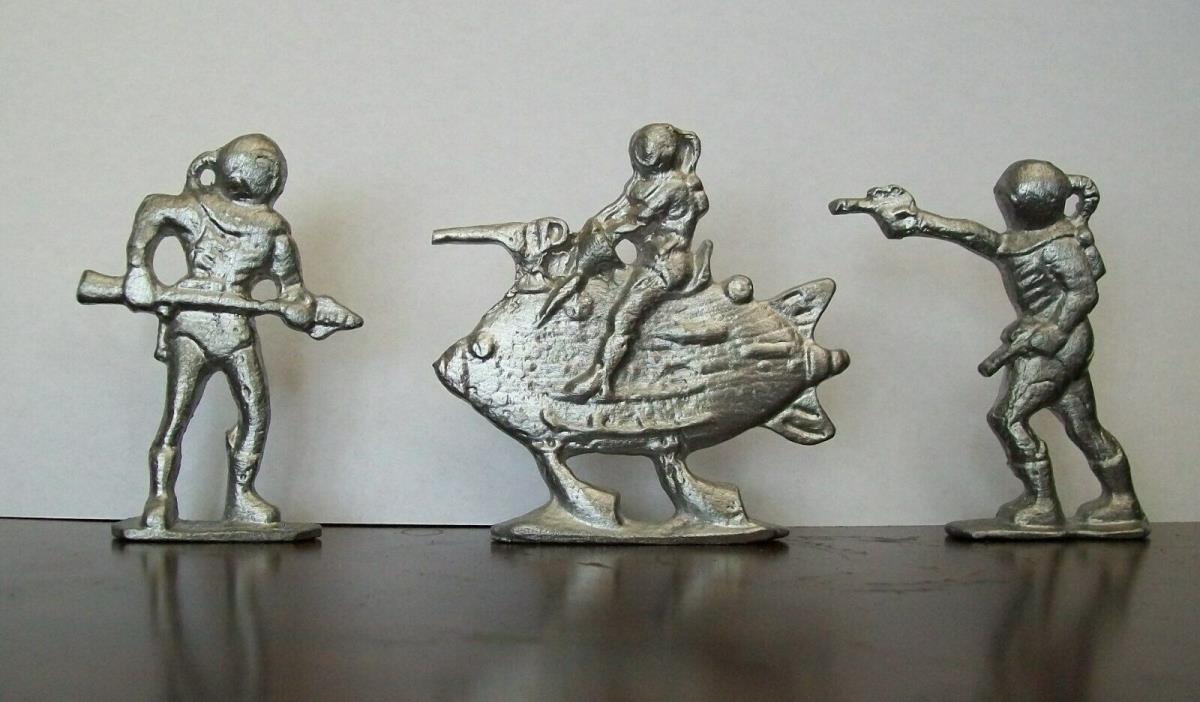 Buck Rogers-25th Century-Amphibian Squadron -Set of 3 From 1930's Mold