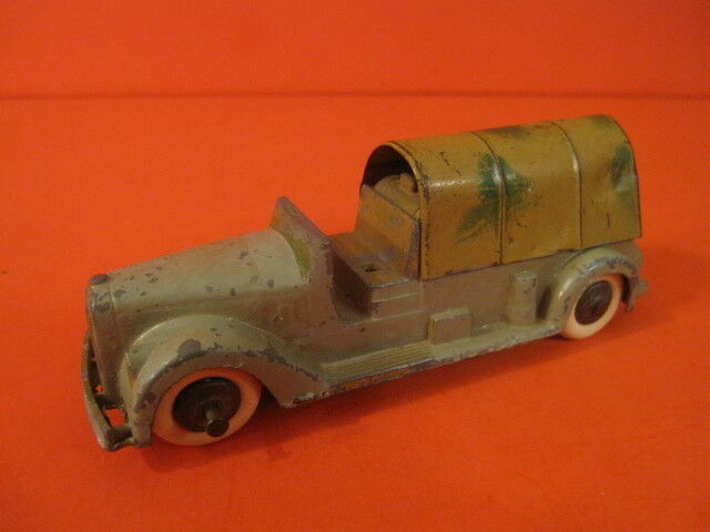 TOOTSIETOY Army Supply Truck 1930's Gray And Camo Paint