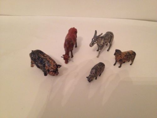 Vintage 1930-40'S Lead Animals