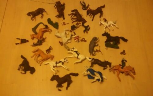 Vintage Lot Britains LTD , Soldiers and horses