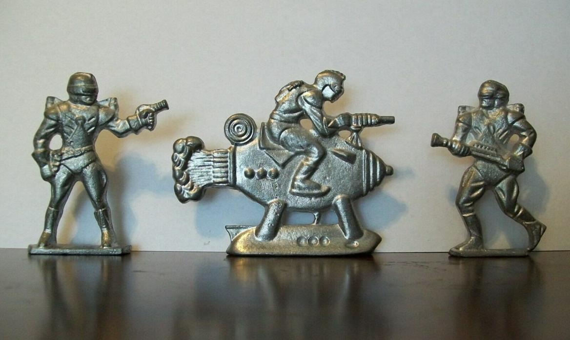 Buck Rogers-25th Century-Martian Stratosphere Patrol -Set of 3 From 1930's Mold