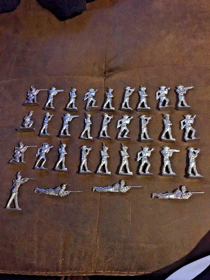 31 Lead Toy Soldiers/WW1 Type Unpainted #42