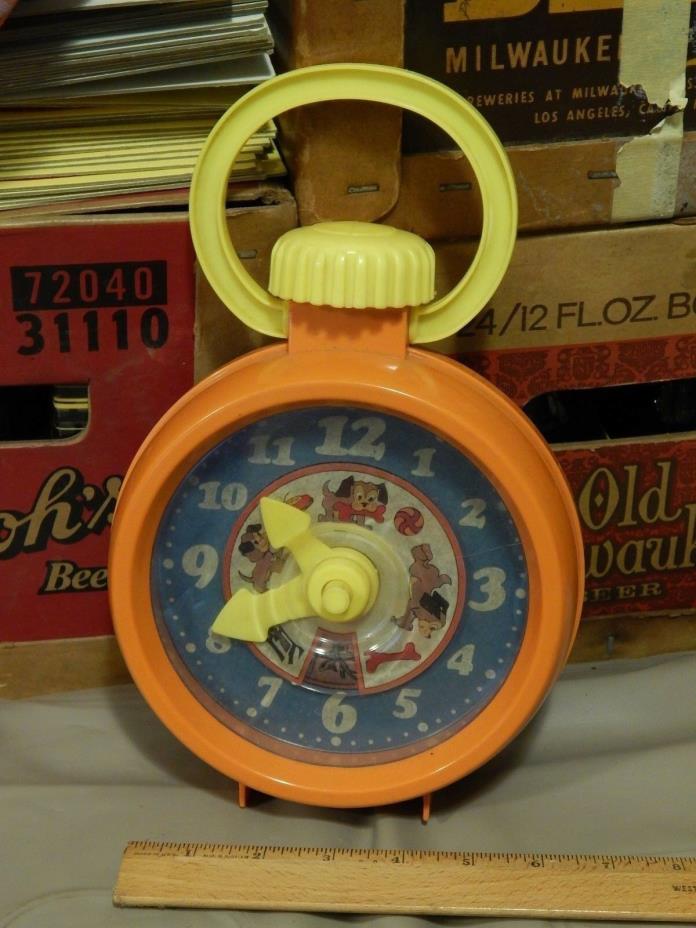 Matchbox (1972) Rhyme Time Clock ~ Live n Learn Series [Lesney] Vtg Retro Toy