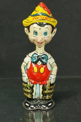 1930'S MARX WALT DISNEY PINOCCHIO TIN WIND UP WALKER CHARACTER TOY