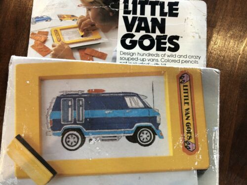 Vintage Tomy Co 1970's Little Van Goes Toy NEW IN BOX #2524