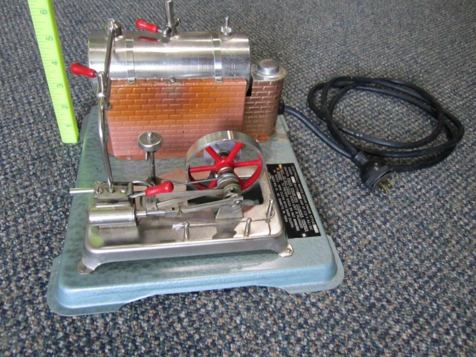 Super Cool Vintage Jensen Electrically Heated Steam Powered Engine