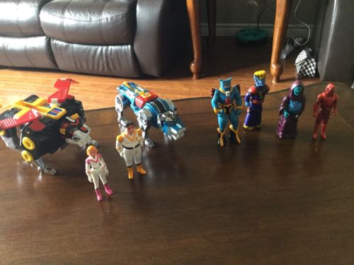 Vintage Voltron Parts Figures Lot LJN