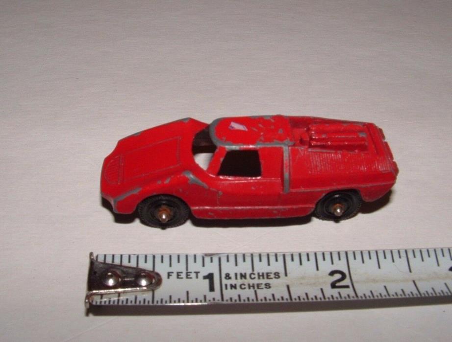 TootsieToy U.S.A. - Fiat Abarth, Red, Collection / Decorative Use, pre-owned
