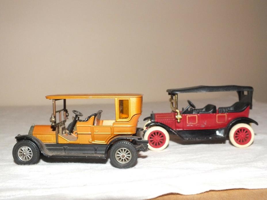 MATCH BOX Models of YESTERYEAR # Y-5 1907 PEUGEOT & ERTl 1912 BUICk