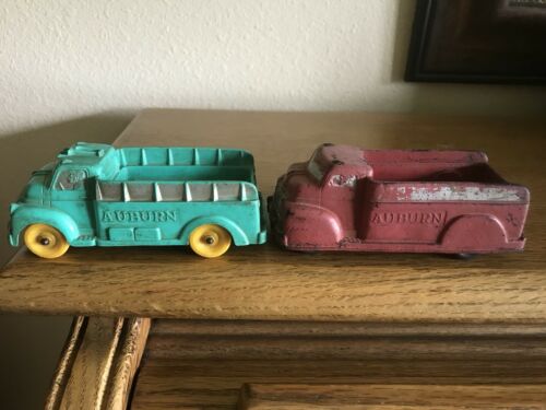 2-Vintage Auburn Trucks Made In USA.
