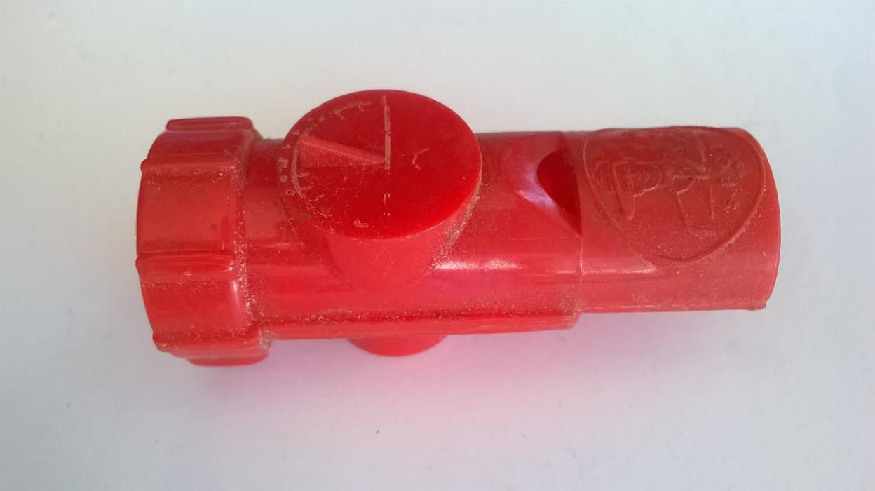 VINTAGE TOY PLASTIC S.P.O.T.Y. INC. WHISTLE / COMPASS
