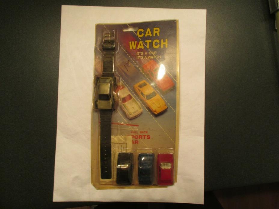 Car Watch Its a Car its a Watch New old Stock NOS in packaging Childs toy