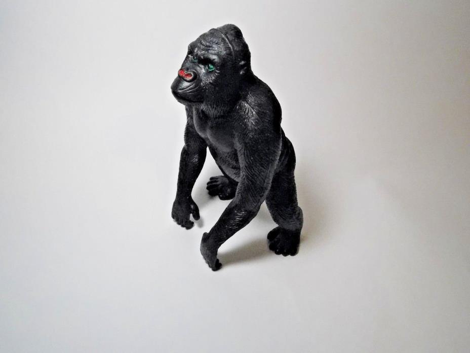 Vintage Imperial Plastic Toy Gorilla 6.5 inch Large