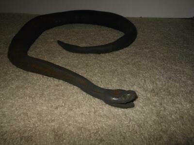 EARLY VINTAGE ALL HEAVY RUBBER VICS MFG MOVIE PROP VIPER SNAKE