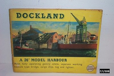 DOCKLAND MODEL BOOK OF 26” MODEL HARBOUR “CUTOUT” PAGES