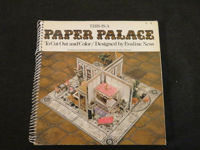This is a Paper Palace to Cut Out and Color Evaline Ness