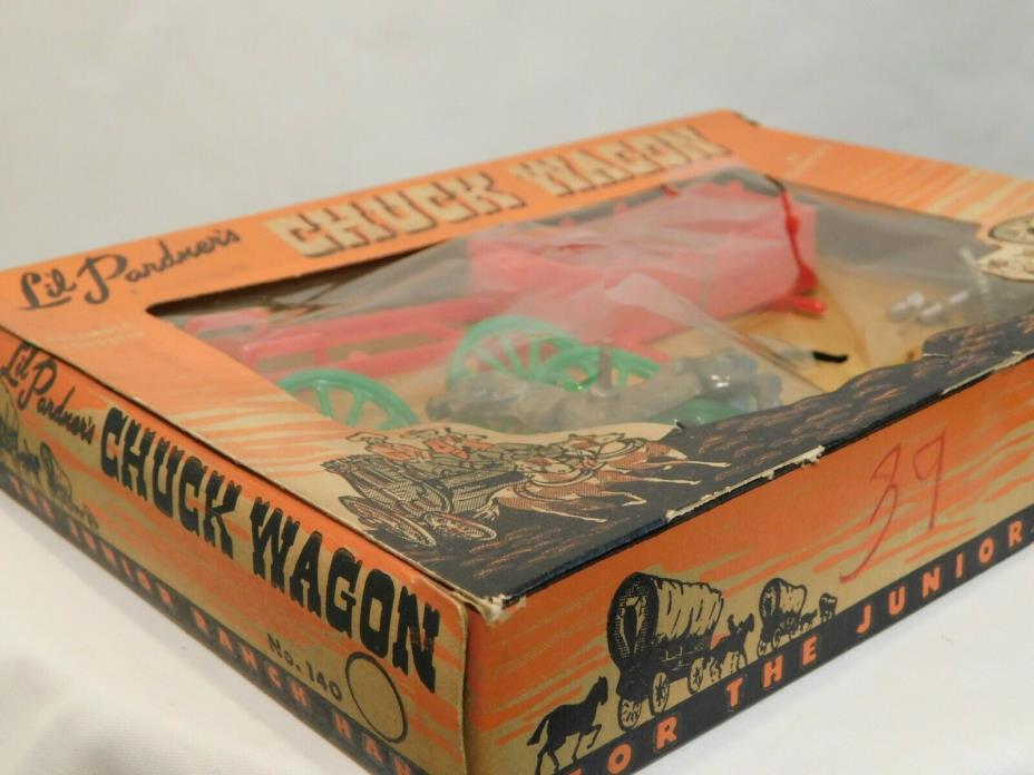 1954 Lido Toys Co. Lil Pardner's Chuck Wagon