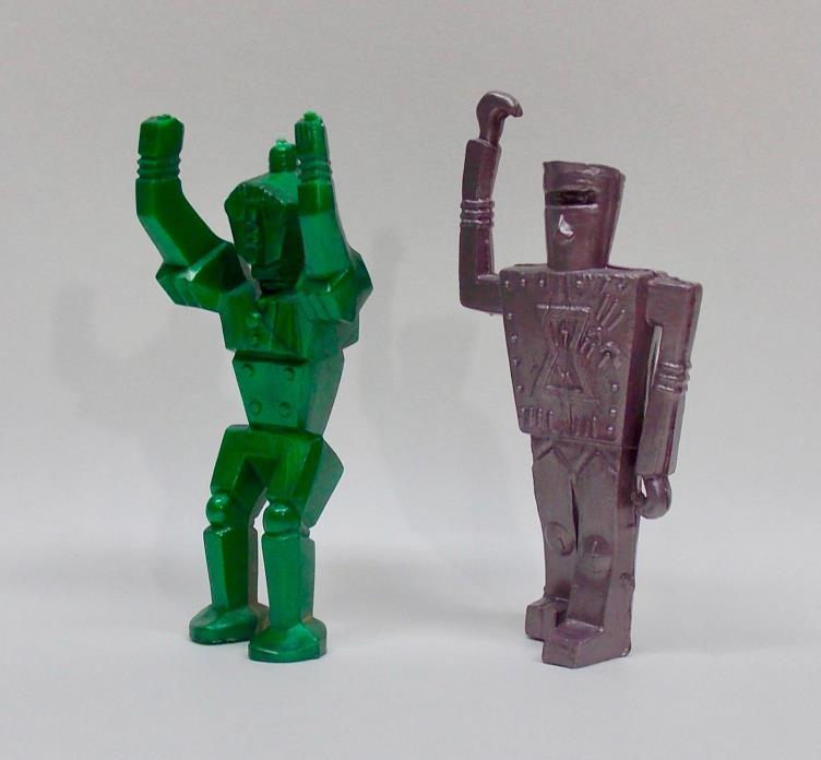 Archer Hard Plastic GRAG THE ROBOT - LAVENDER - Plus Bonus Robot!