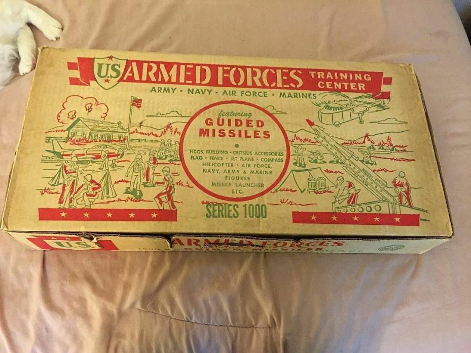 Marx Original-Vintage U.S. Armed Forces Training Center Playset #4143