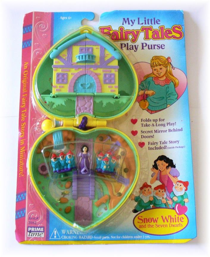 My Little Fairy Tales Play Purse Snow White and the Seven Dwarfs Play-set  NEW