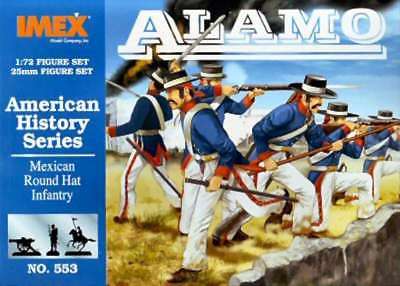 Imex 1/72 Mexican Round Hat Infantry #553 761963005531