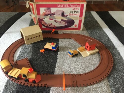 Vintage Mattel Preschool Motor Putt Putt Railroad